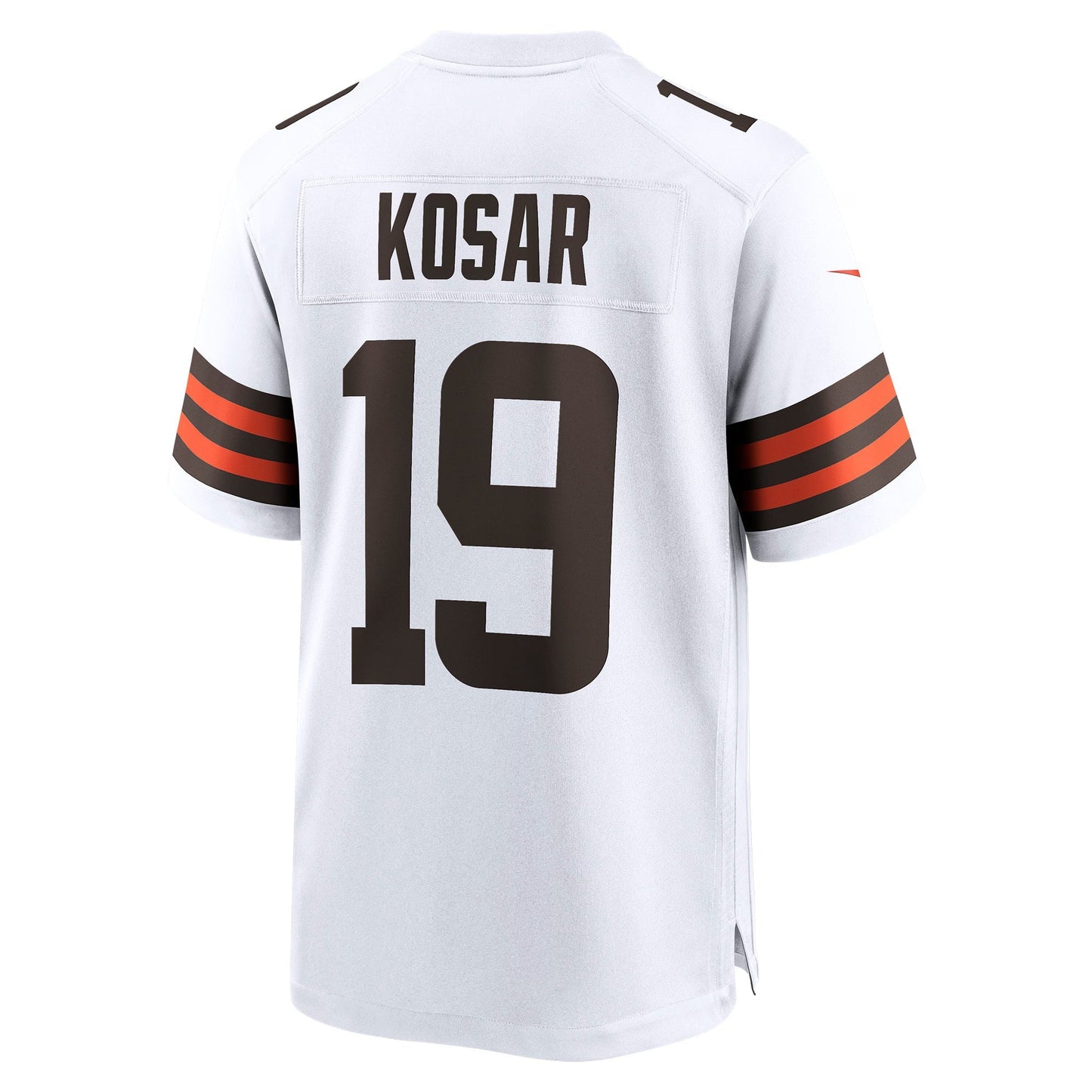 Cleveland Browns Bernie Kosar White Retired Player Game Jersey
