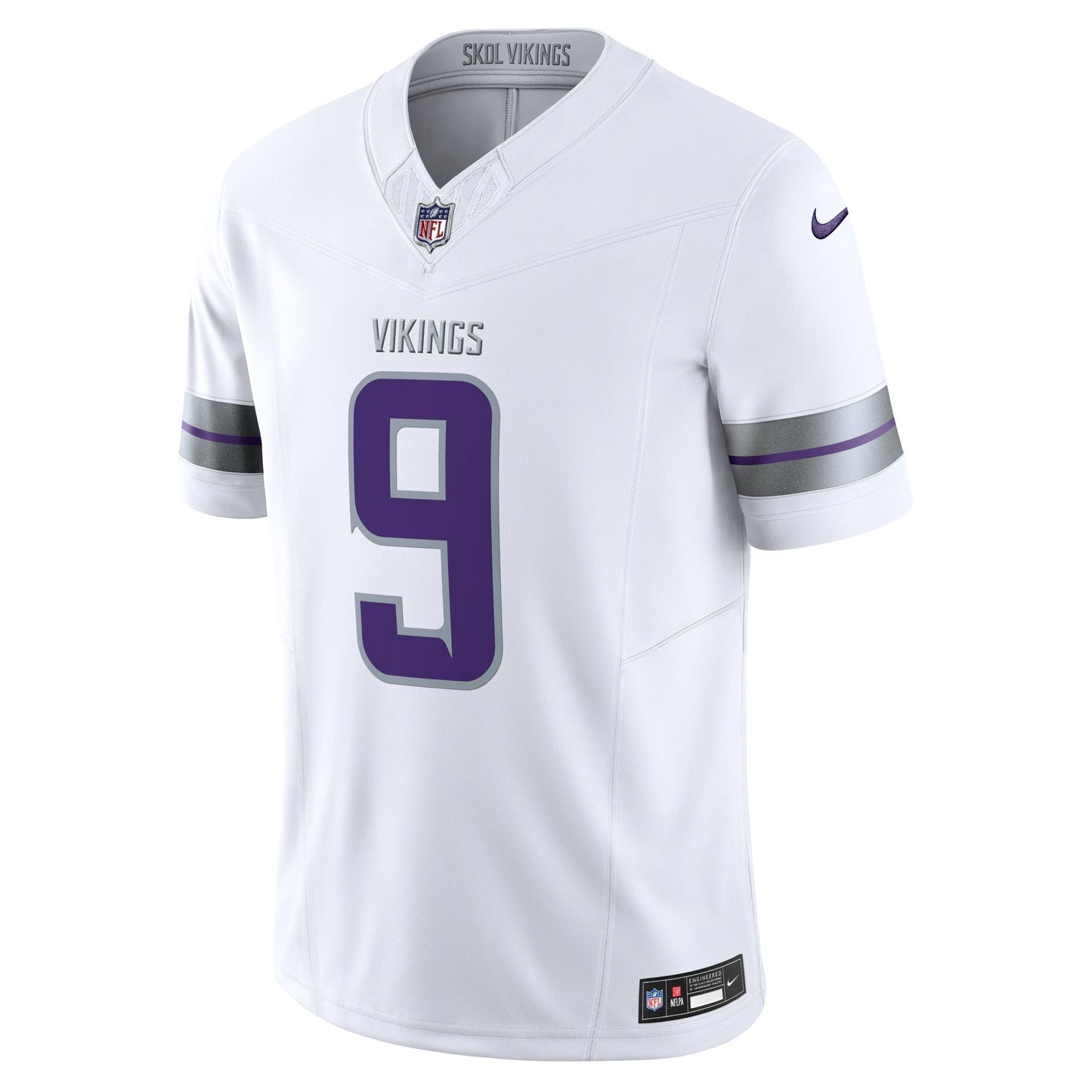Minnesota Vikings J.J. McCarthy White Vapor F.U.S.E. Limited Jersey