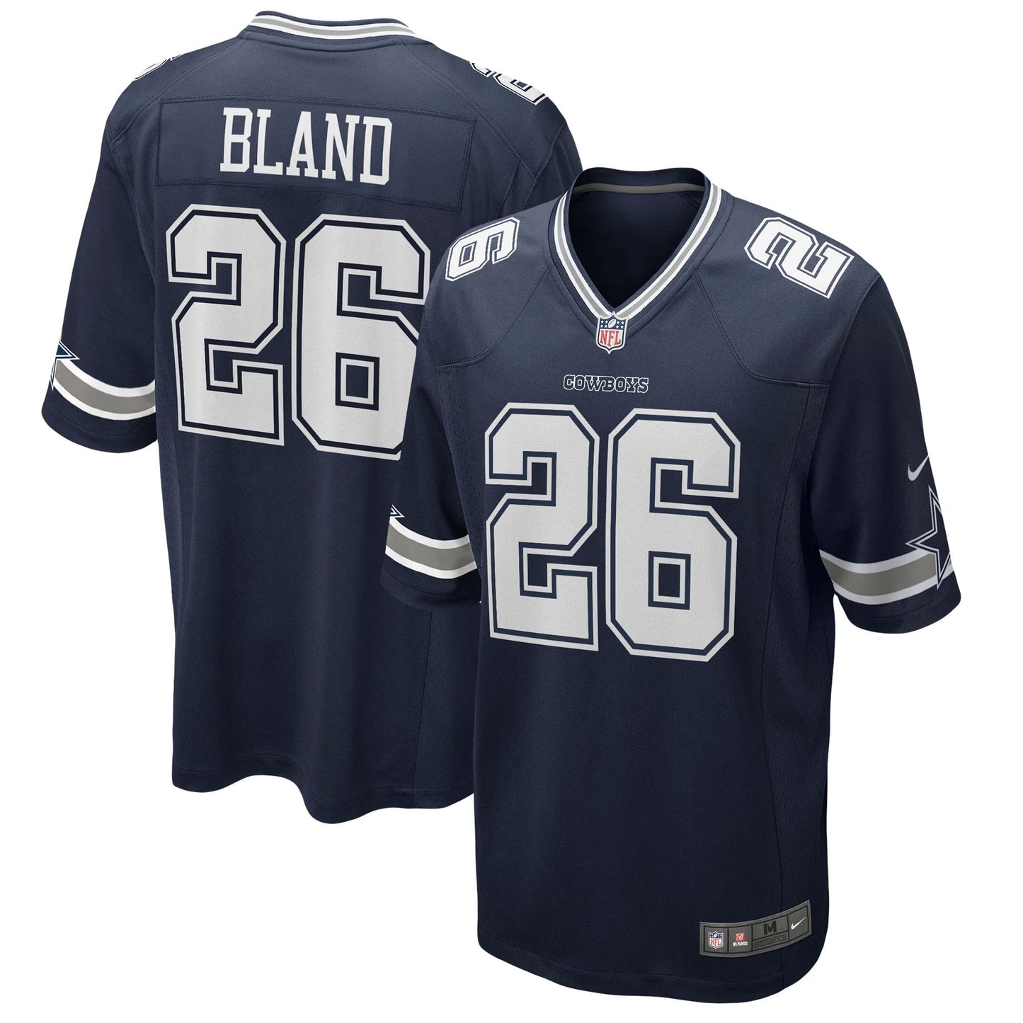 Dallas Cowboys DaRon Bland Navy Game Jersey