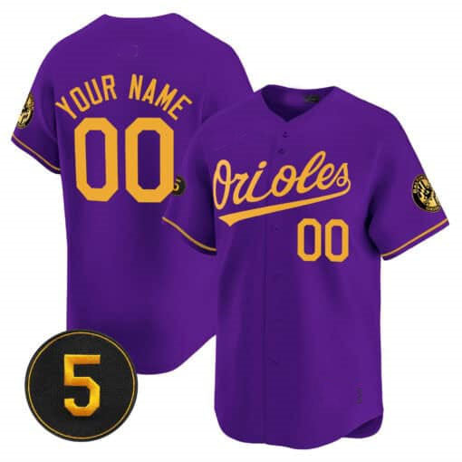 Custom Baltimore Orioles Robinson Patch Vapor Premier Limited ¨C All Stitched Baseball Jersey
