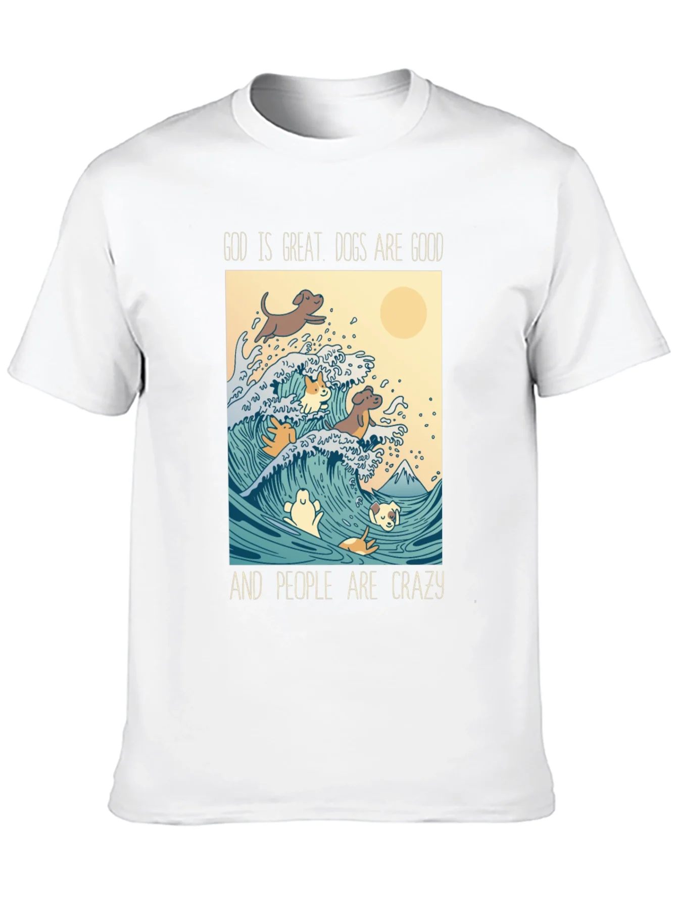 God is Great Dogs are Good T-Shirt