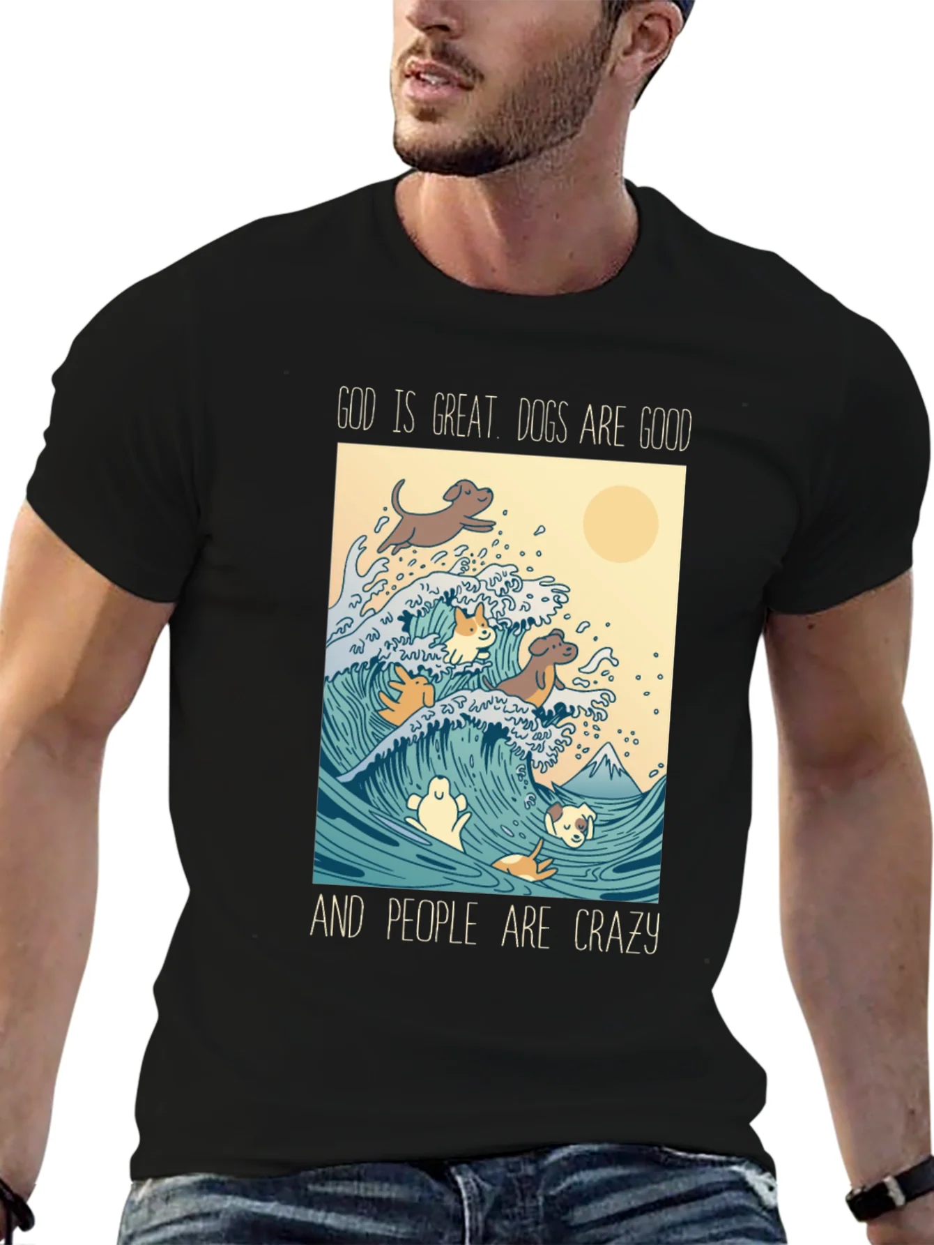 God is Great Dogs are Good T-Shirt