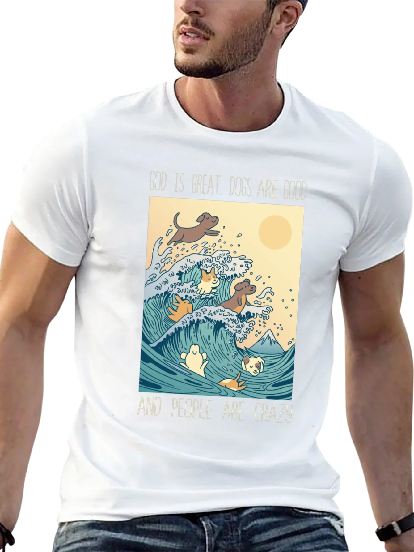 God is Great Dogs are Good T-Shirt