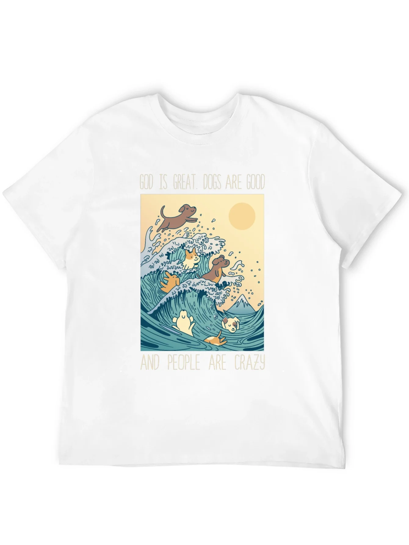 God is Great Dogs are Good T-Shirt