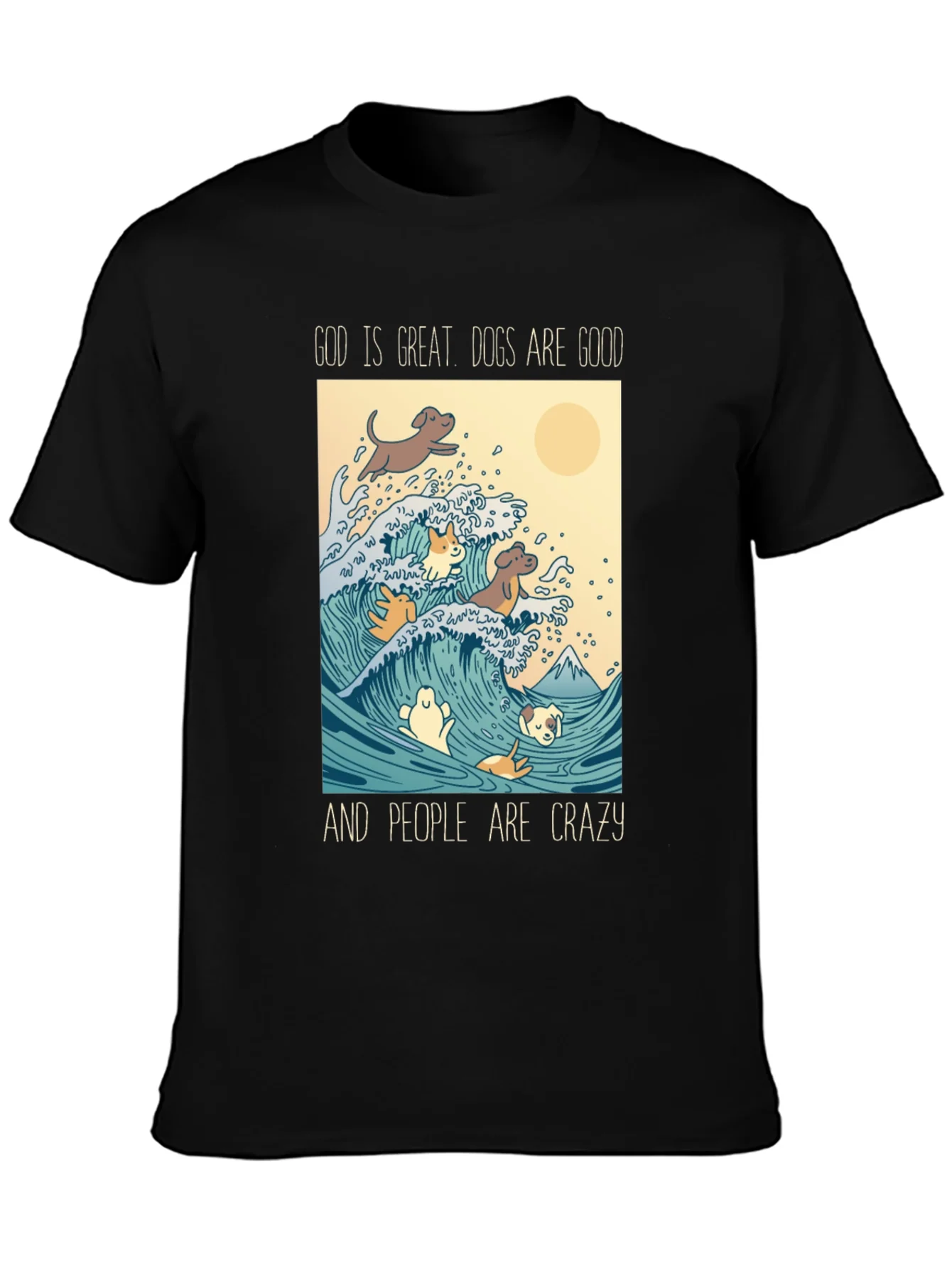 God is Great Dogs are Good T-Shirt
