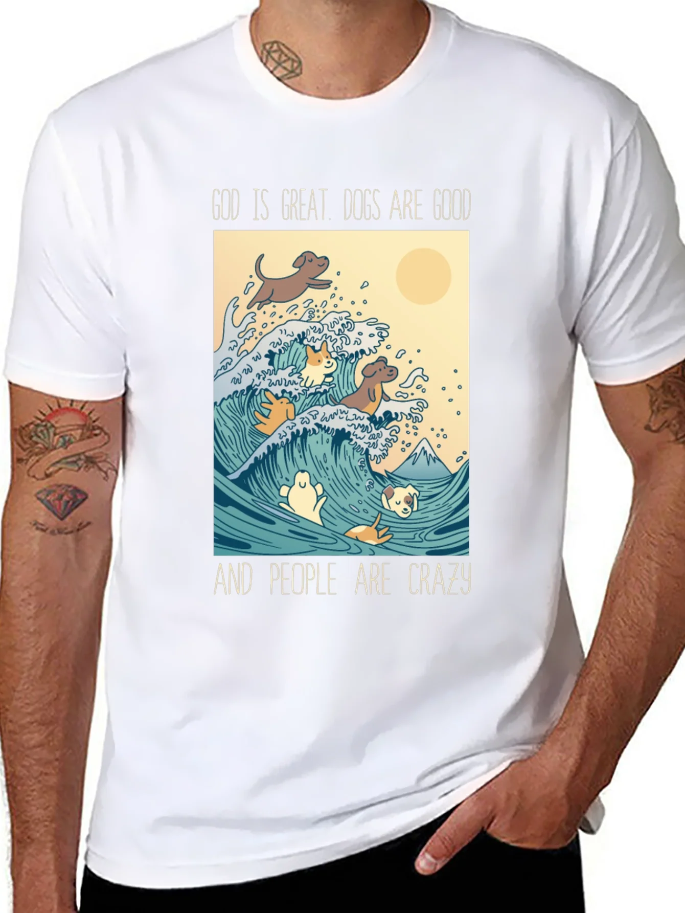 God is Great Dogs are Good T-Shirt