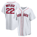 Boston Red Sox #22 Garrett Whitlock Home Replica Jersey - White Stitched Baseball Jersey