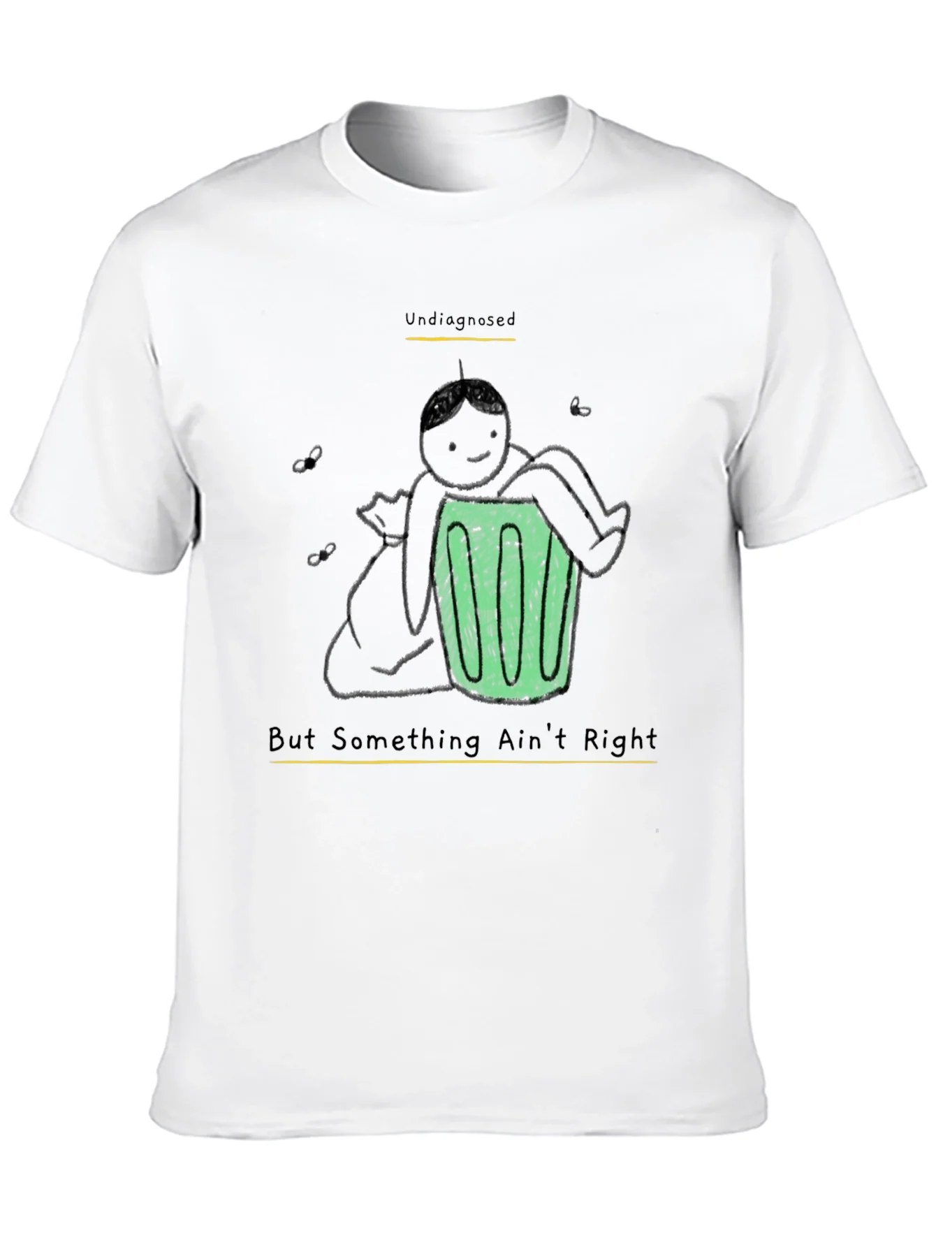 Undiagnosed Funny Graphic T-Shirt