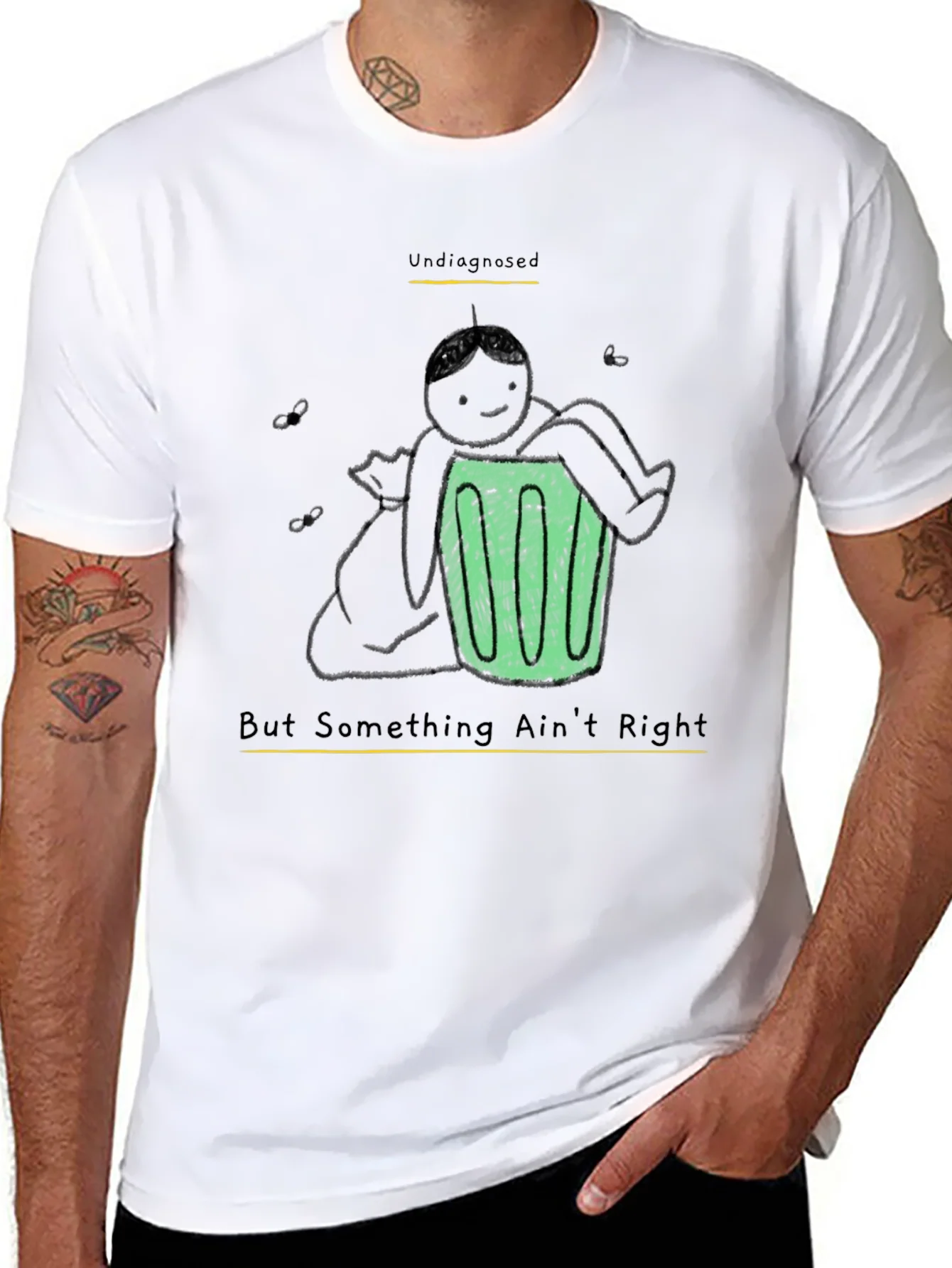 Undiagnosed Funny Graphic T-Shirt