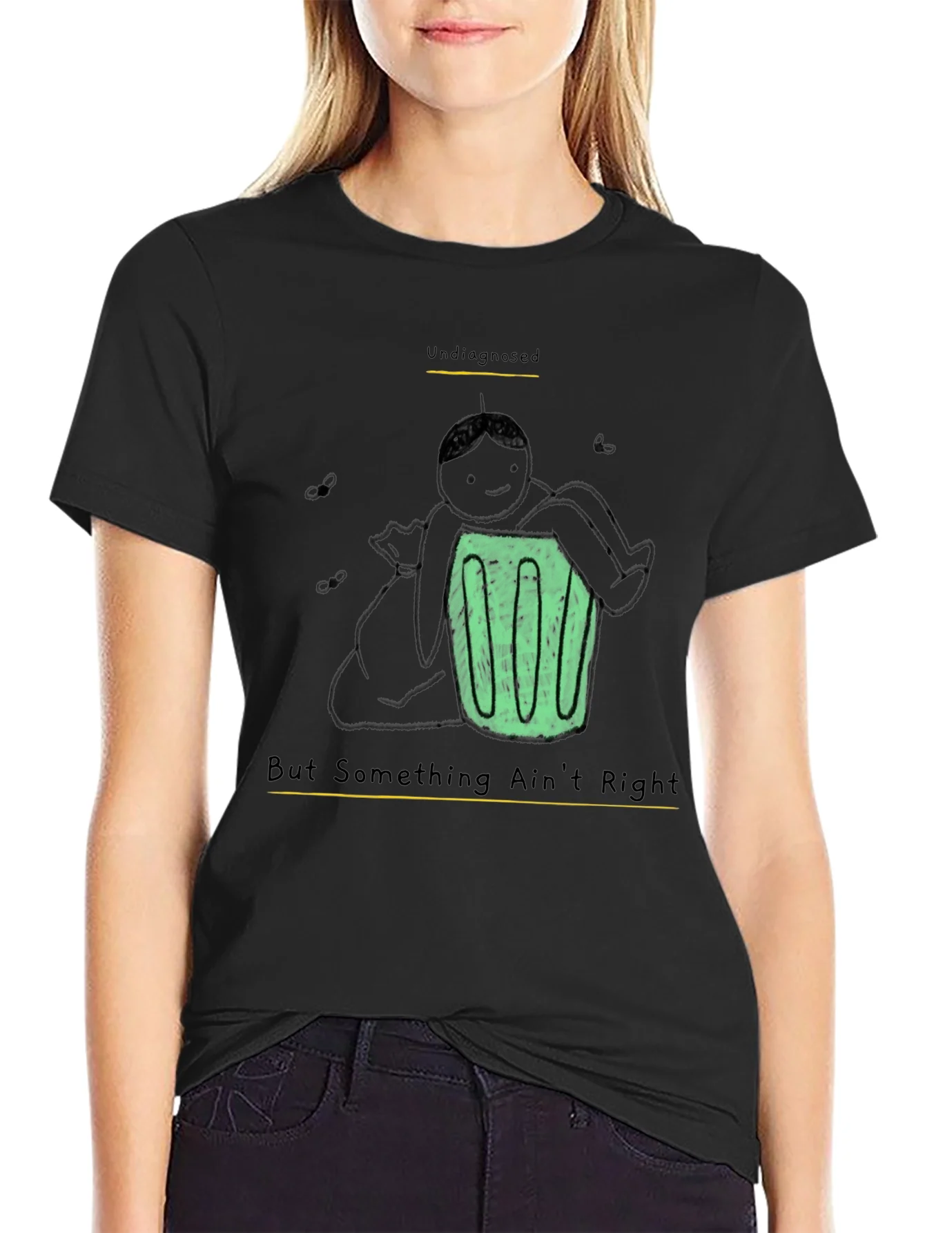 Undiagnosed Funny Graphic T-Shirt