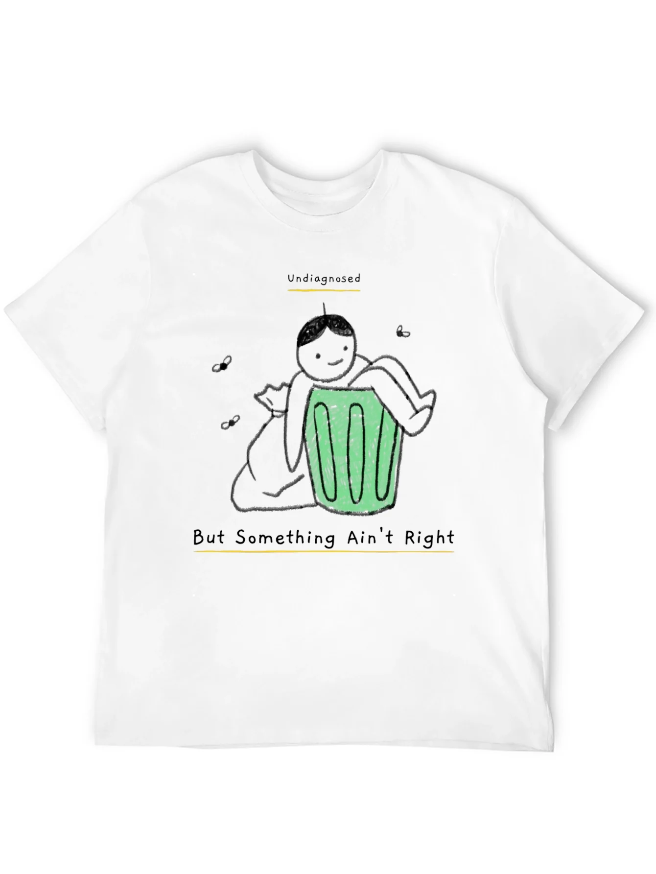 Undiagnosed Funny Graphic T-Shirt