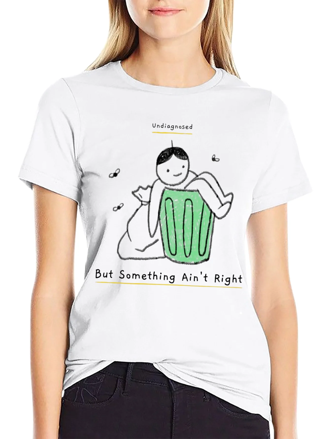 Undiagnosed Funny Graphic T-Shirt