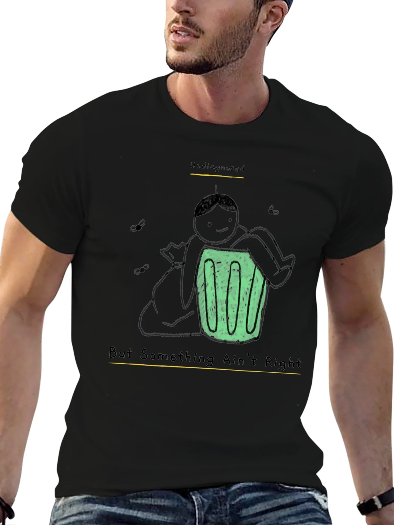 Undiagnosed Funny Graphic T-Shirt