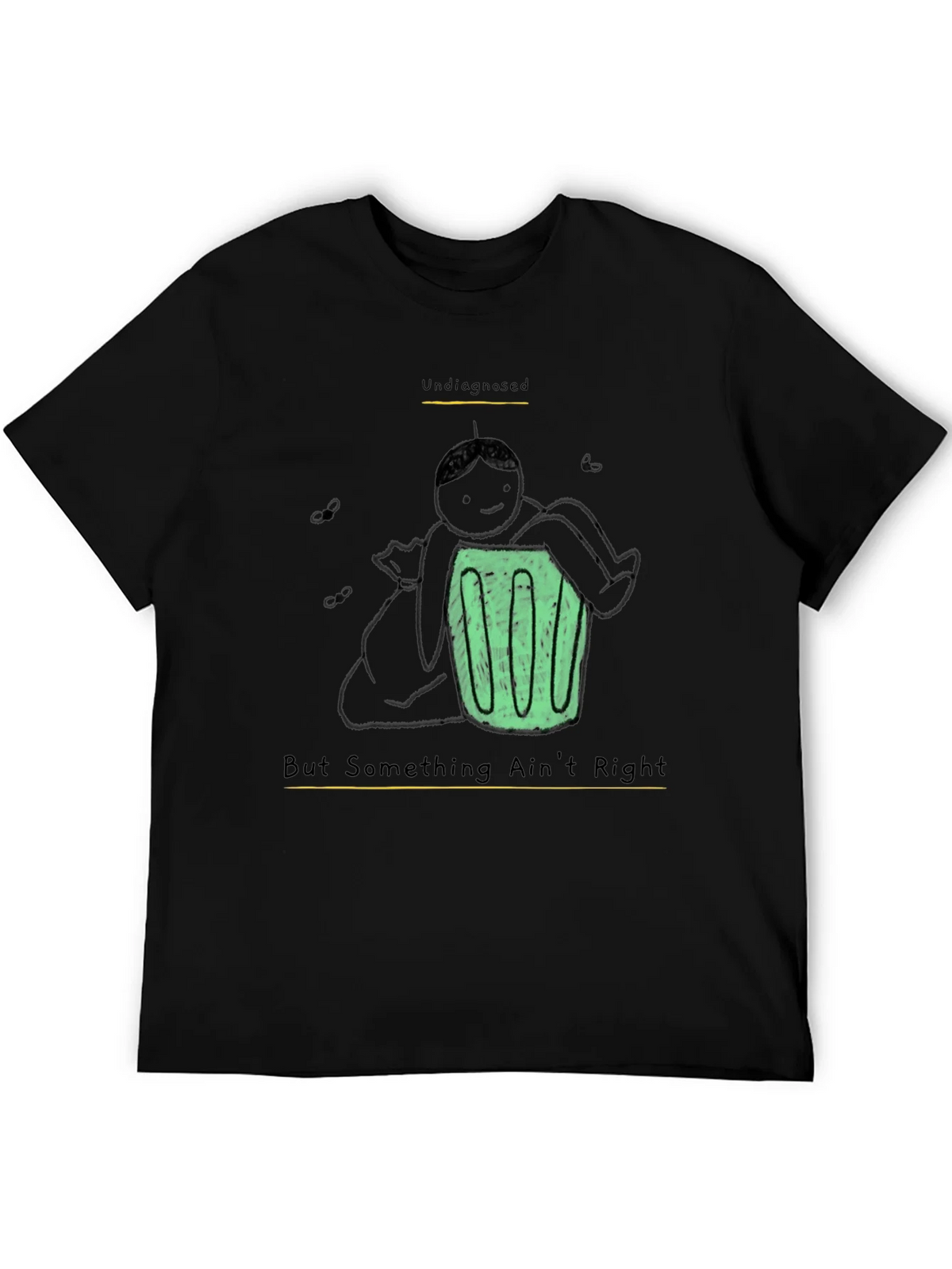 Undiagnosed Funny Graphic T-Shirt