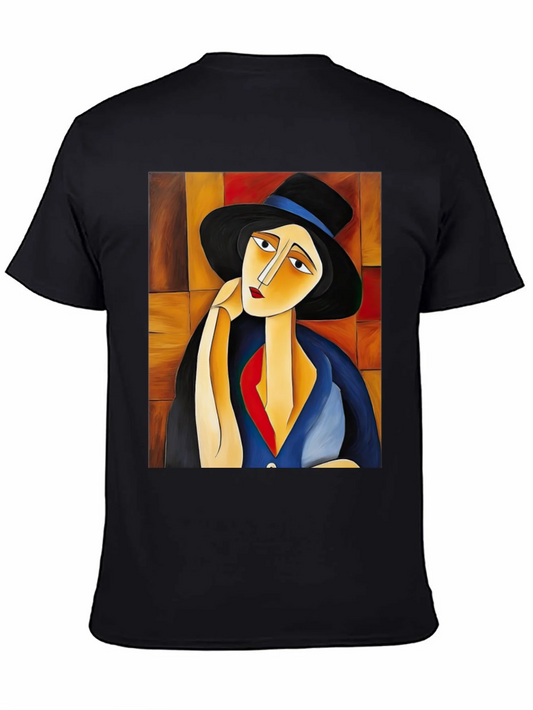 Abstract Portrait Graphic Tee