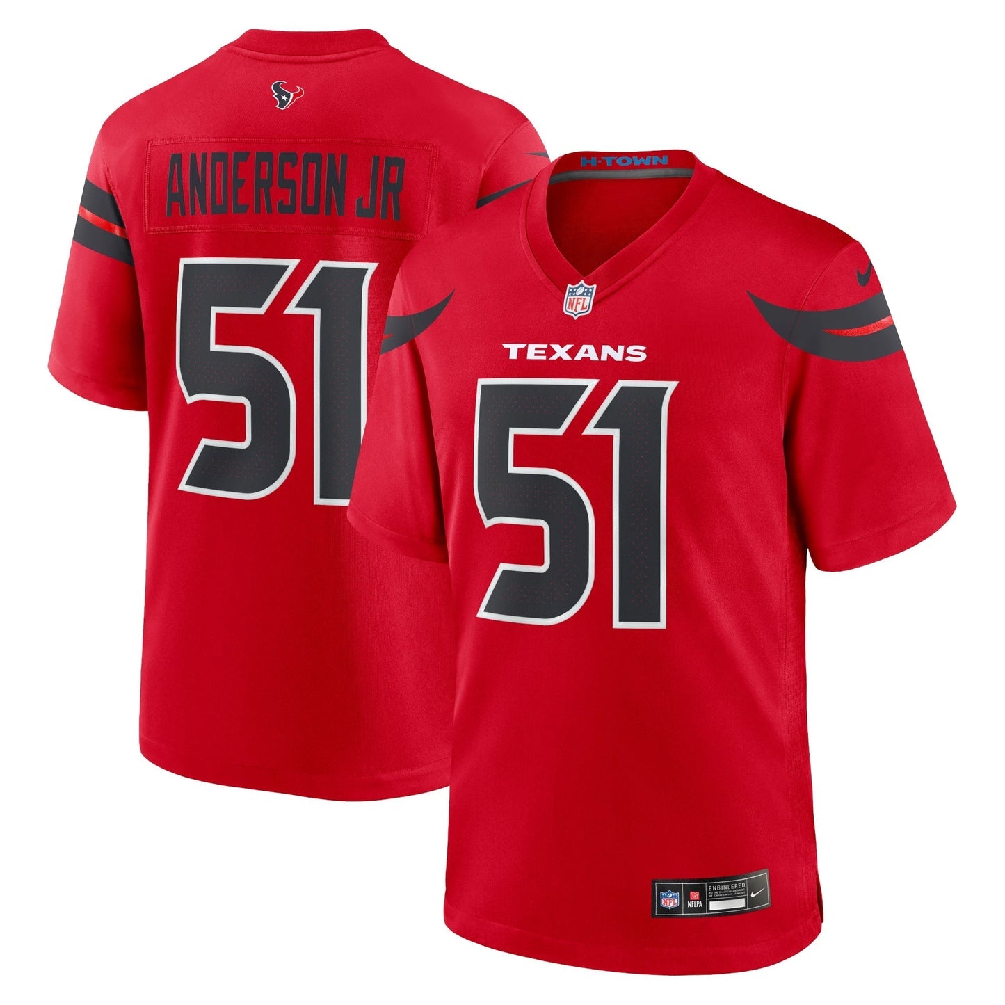 Houston Texans Will Anderson Jr. Red Alternate Game Jersey