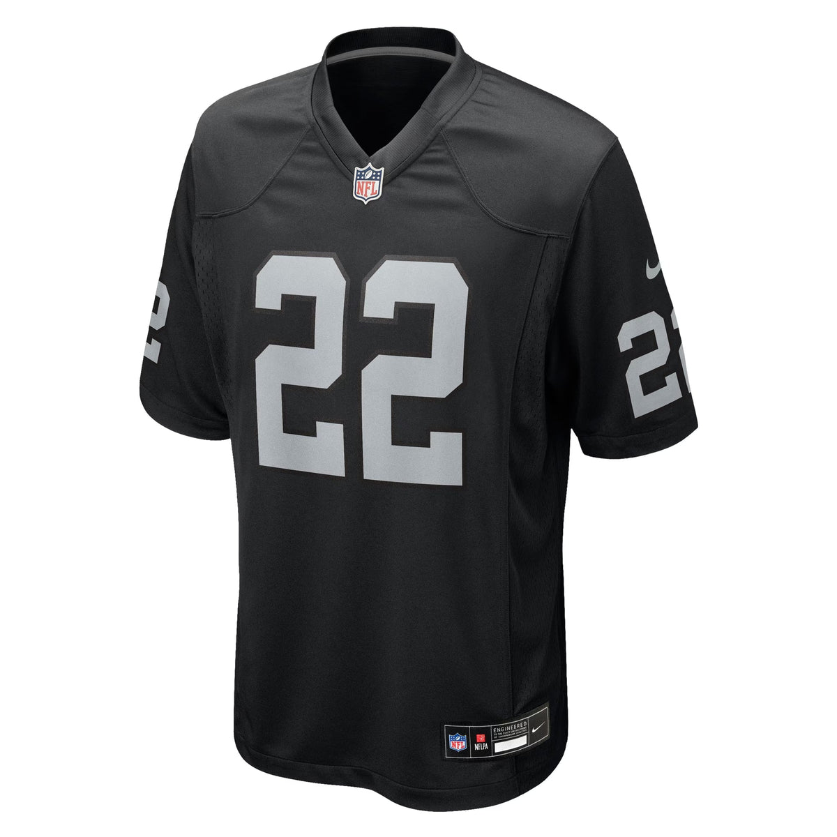 Las Vegas Raiders Eric Stokes Black Team Game Jersey