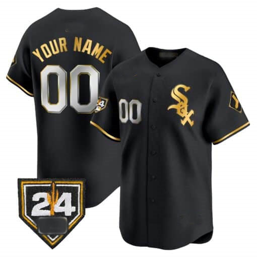 Custom Chicago White Sox 2024 Spring Training Patch Vapor Premier LimitedC All Stitched Baseball Jersey