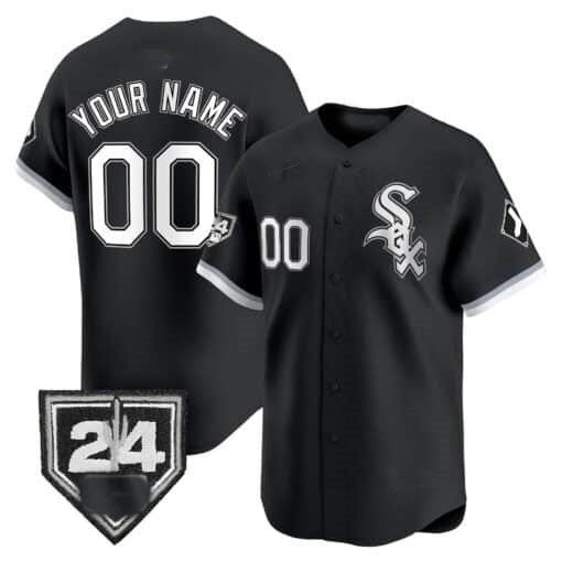 Custom Chicago White Sox 2024 Spring Training Patch Vapor Premier LimitedC All Stitched Baseball Jersey