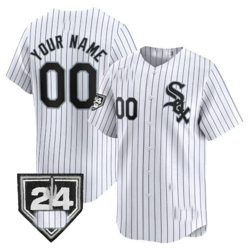 Custom Chicago White Sox 2024 Spring Training Patch Vapor Premier LimitedC All Stitched Baseball Jersey