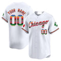 Custom Chicago White Sox Mexico Vapor Premier Limited V3 C All Stitched Baseball Jersey