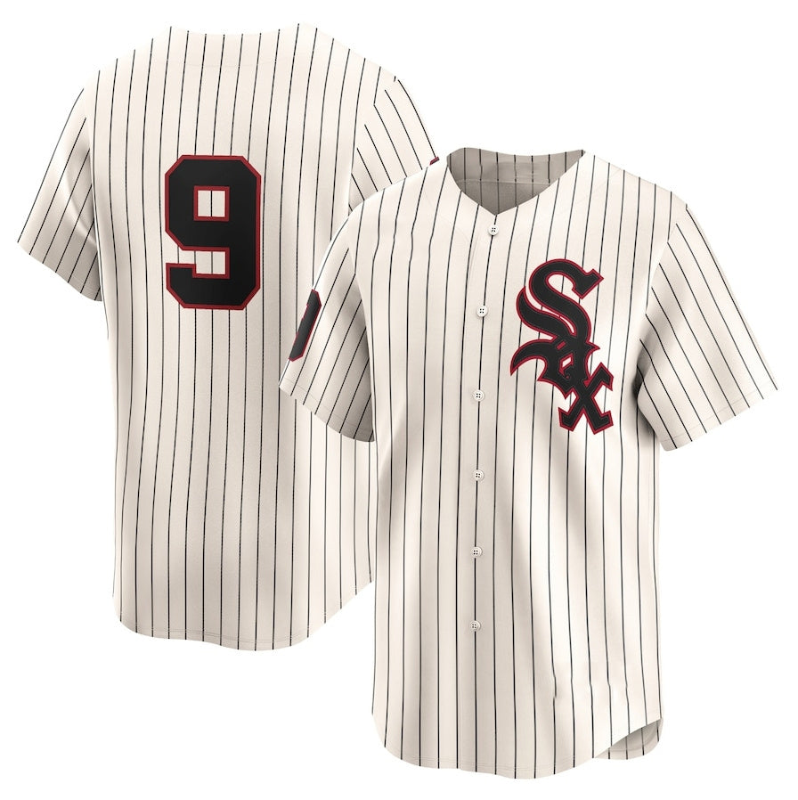 Chicago White Sox #9 Minnie Minoso Throwback Cooperstown Limited Jersey - Cream Stitched Baseball Jersey