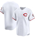 Cincinnati Reds Blank White 2025 Home Limited Stitched Baseball Jersey