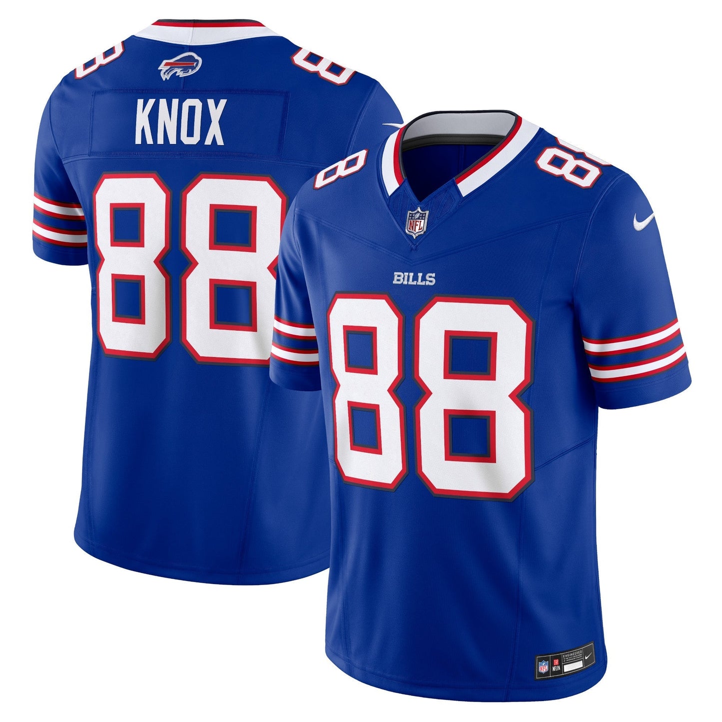 Buffalo Bills Dawson Knox Royal Vapor F.U.S.E. Limited Jersey