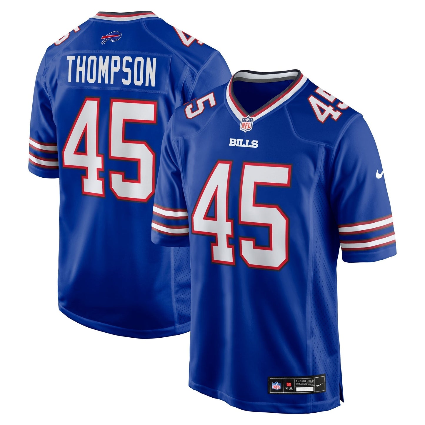 Buffalo Bills Shaq Thompson Royal Team Game Jersey