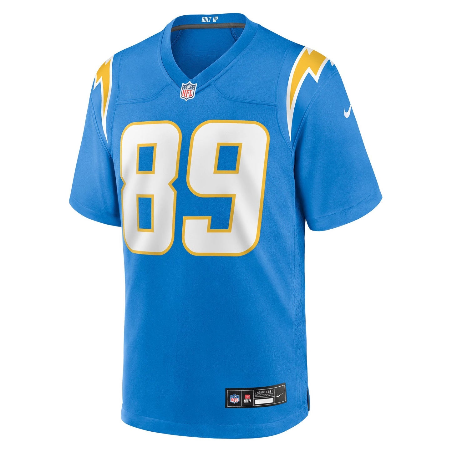 Los Angeles Chargers Will Dissly Powder Blue Team Game Jersey