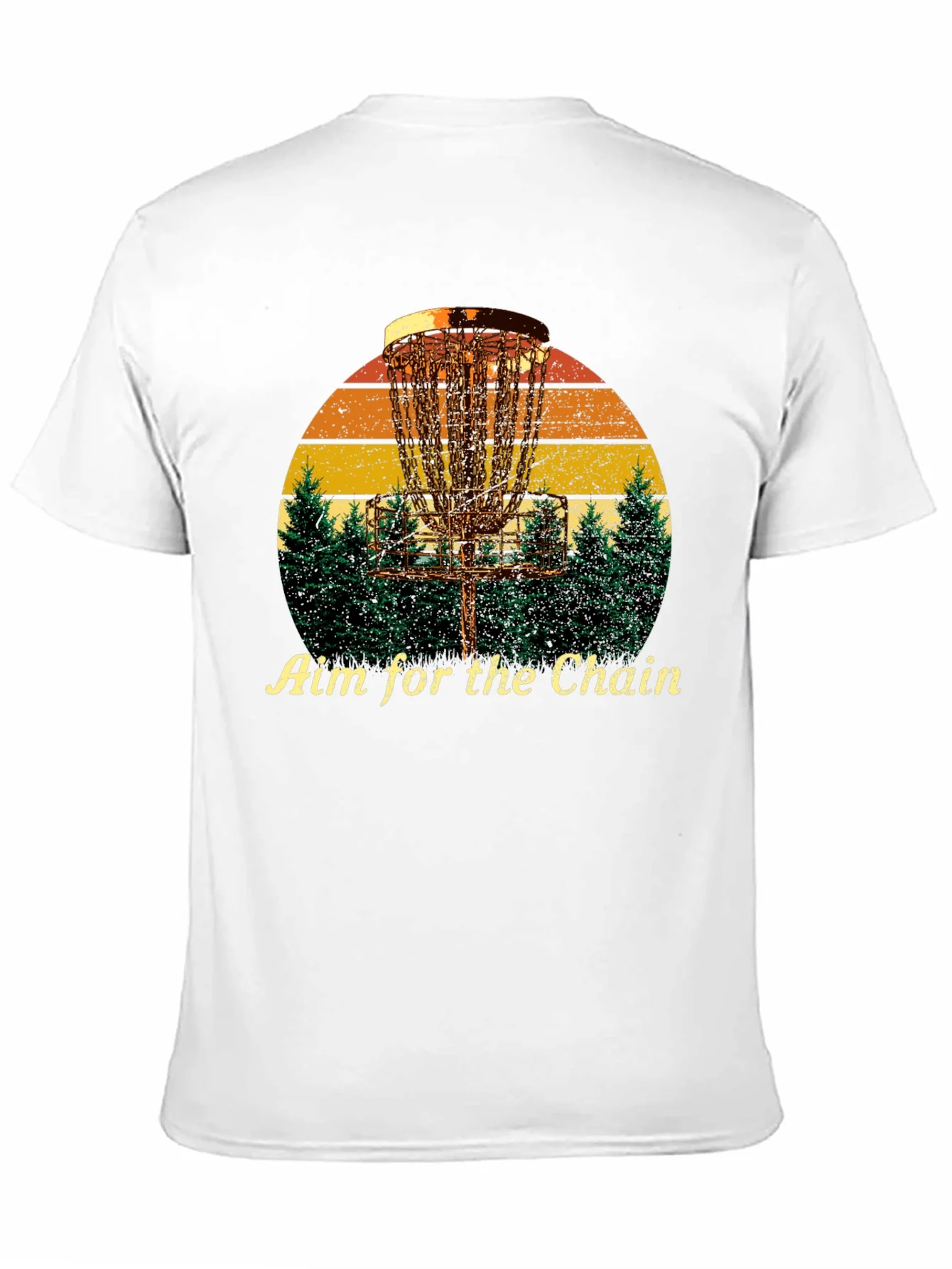 Aim for the Chain Disc Golf Graphic Tee
