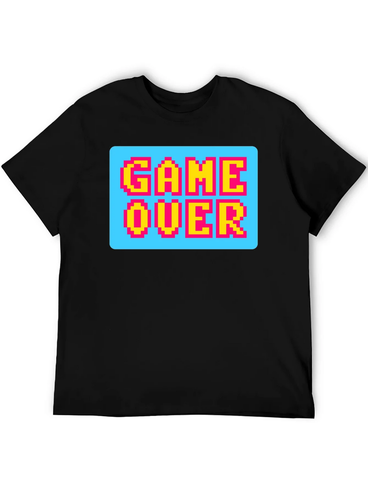 Game Over Pixel Art T-Shirt - Retro Gaming Style