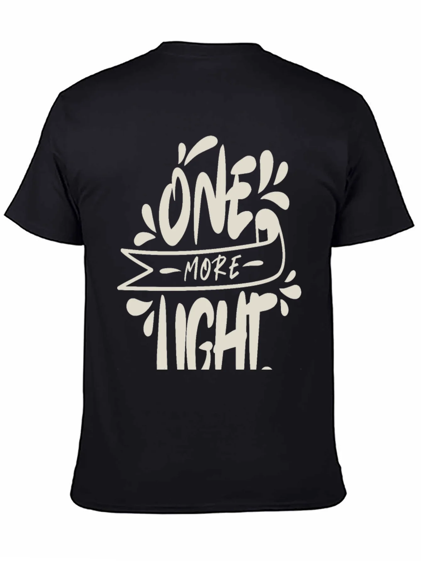 One More Tight Funny Black T-Shirt