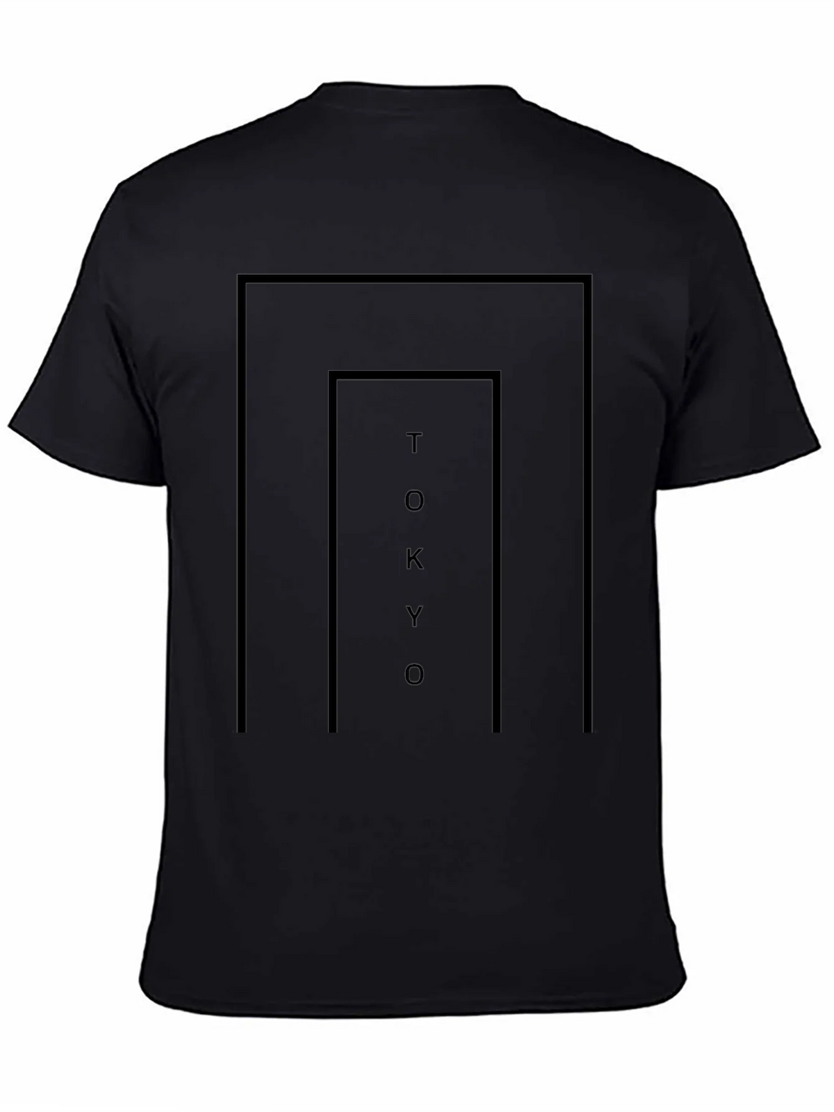 Tokyo Graphic Black Tee