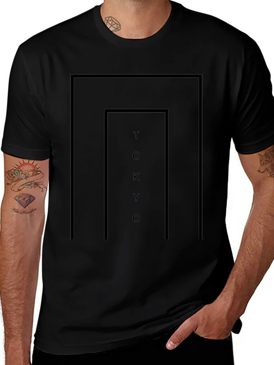 Tokyo Graphic Black Tee