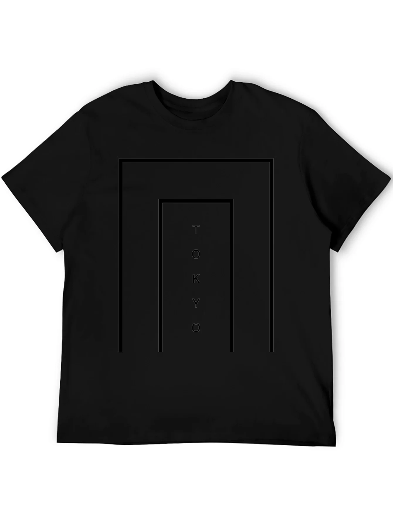 Tokyo Graphic Black Tee