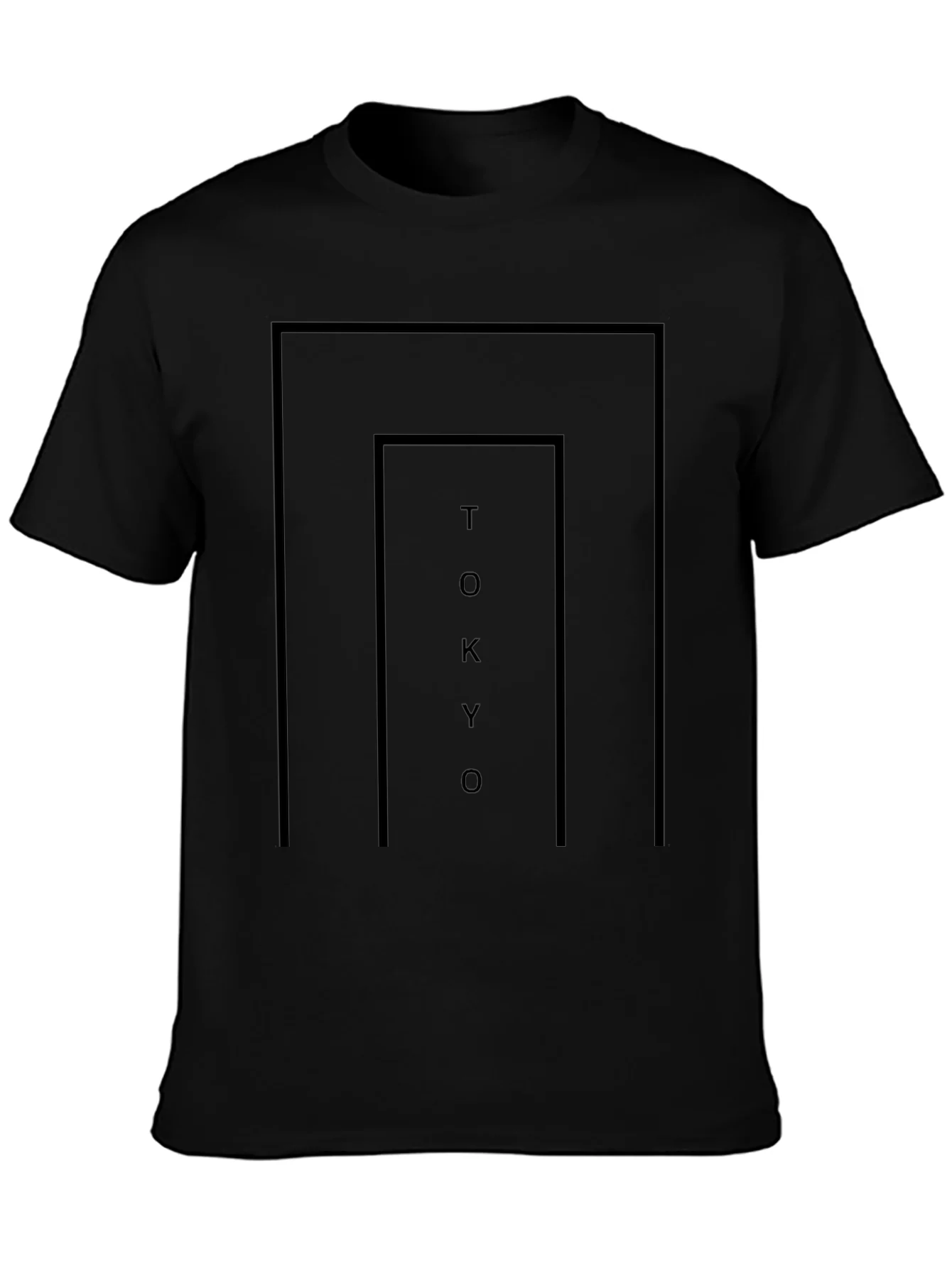 Tokyo Graphic Black Tee