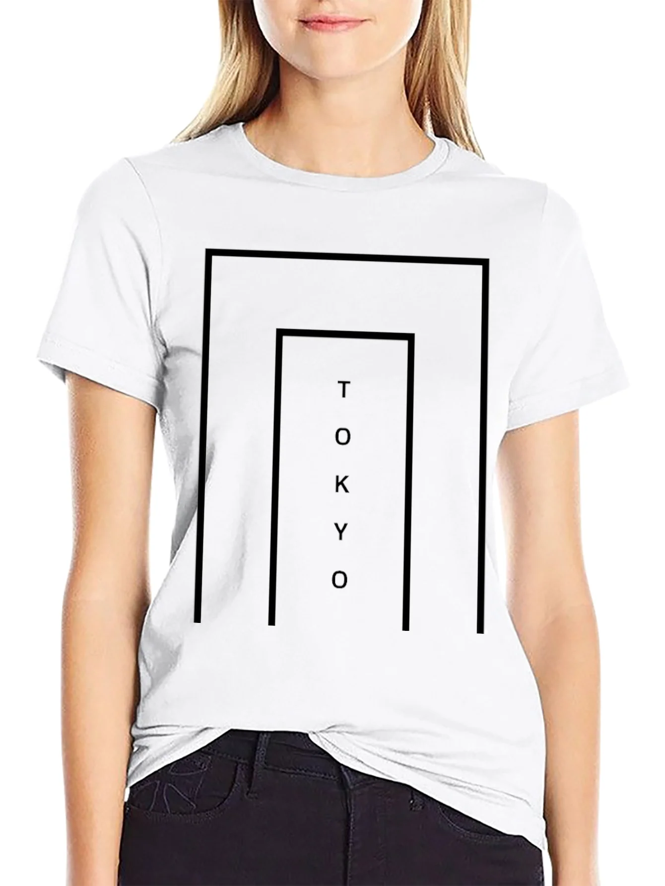Tokyo Graphic Black Tee