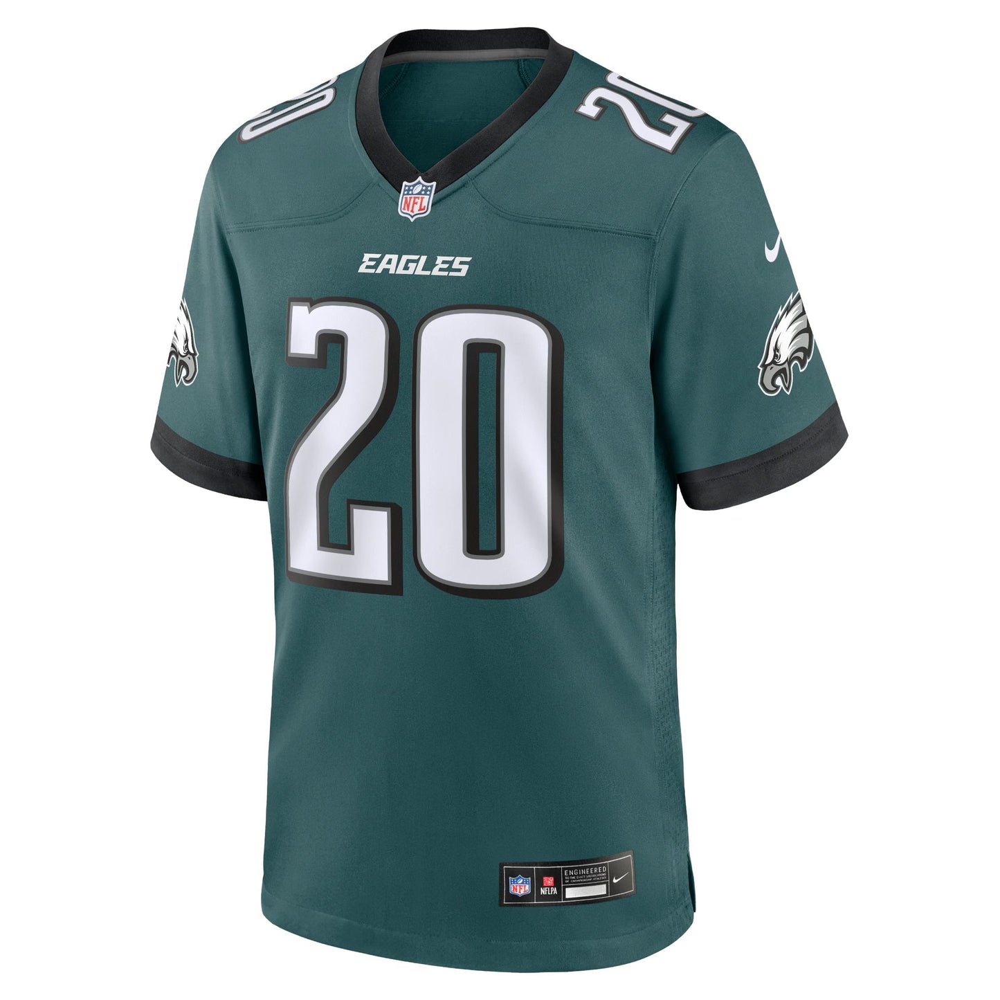 Philadelphia Eagles Brian Dawkins Midnight Green Team Game Jersey