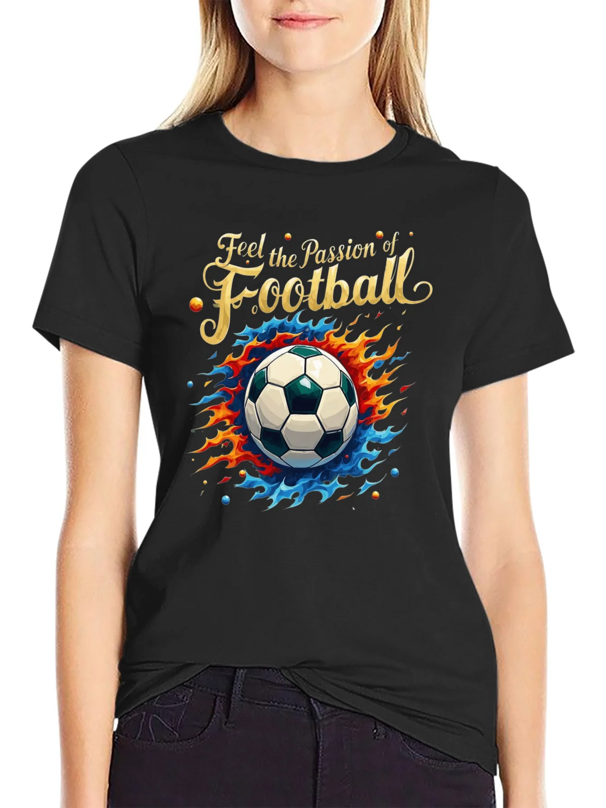 Passion of Football Graphic Tee