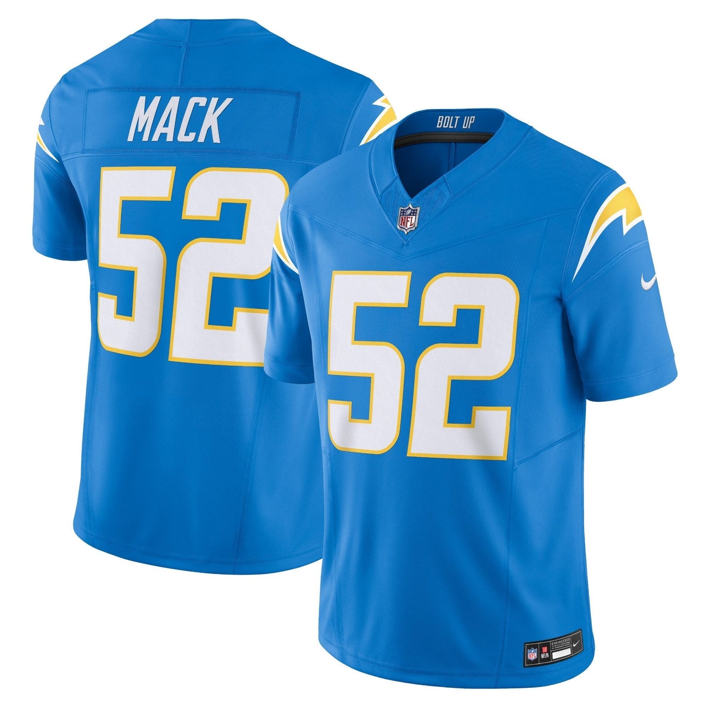 Los Angeles Chargers Khalil Mack Powder Blue Vapor F.U.S.E. Limited Jersey