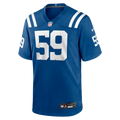 Indianapolis Colts Buddy Johnson Royal Team Game Jersey