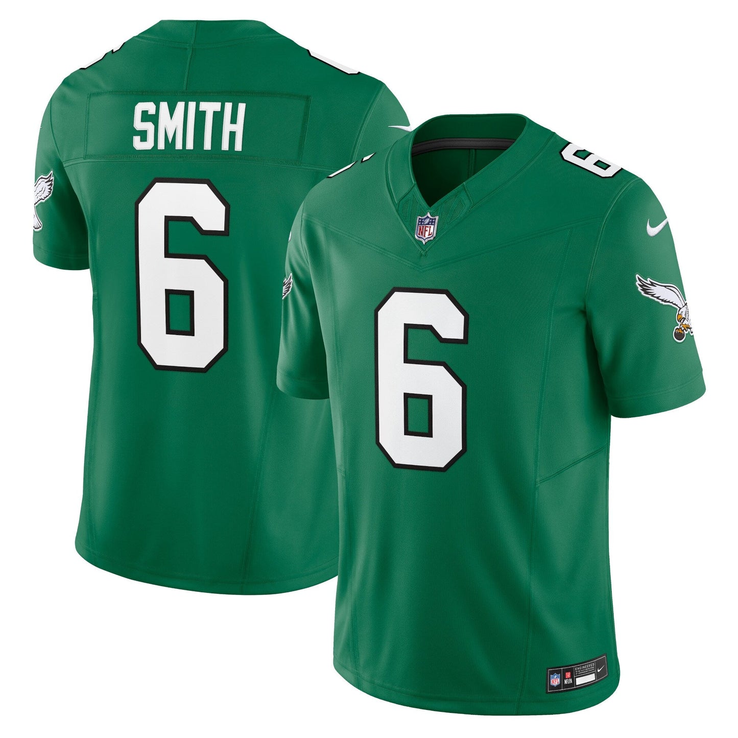 Philadelphia Eagles DeVonta Smith Kelly Green Vapor F.U.S.E. Limited Jersey