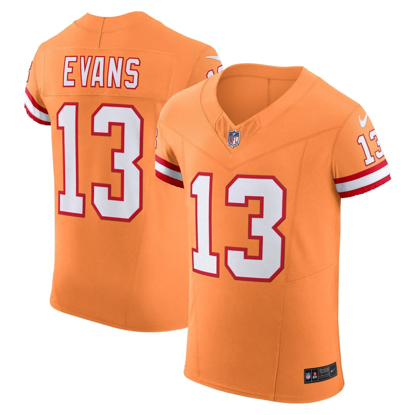 Tampa Bay Buccaneers Mike Evans Orange Alternate Vapor F.U.S.E. Elite Jersey