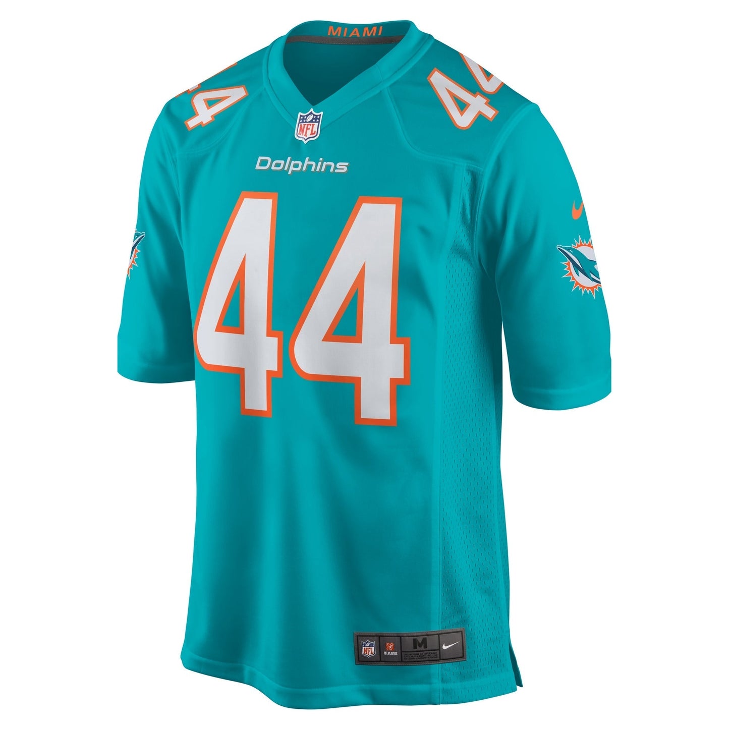 Miami Dolphins Chop Robinson Aqua Game Jersey