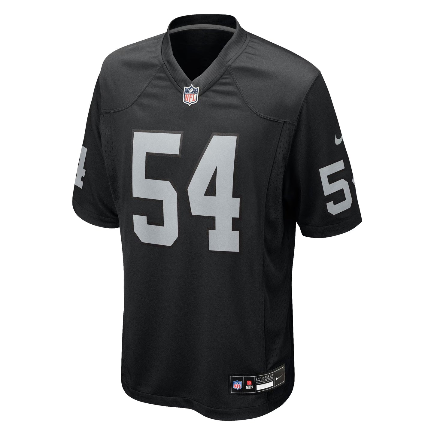 Las Vegas Raiders Brennan Jackson Black Team Game Jersey