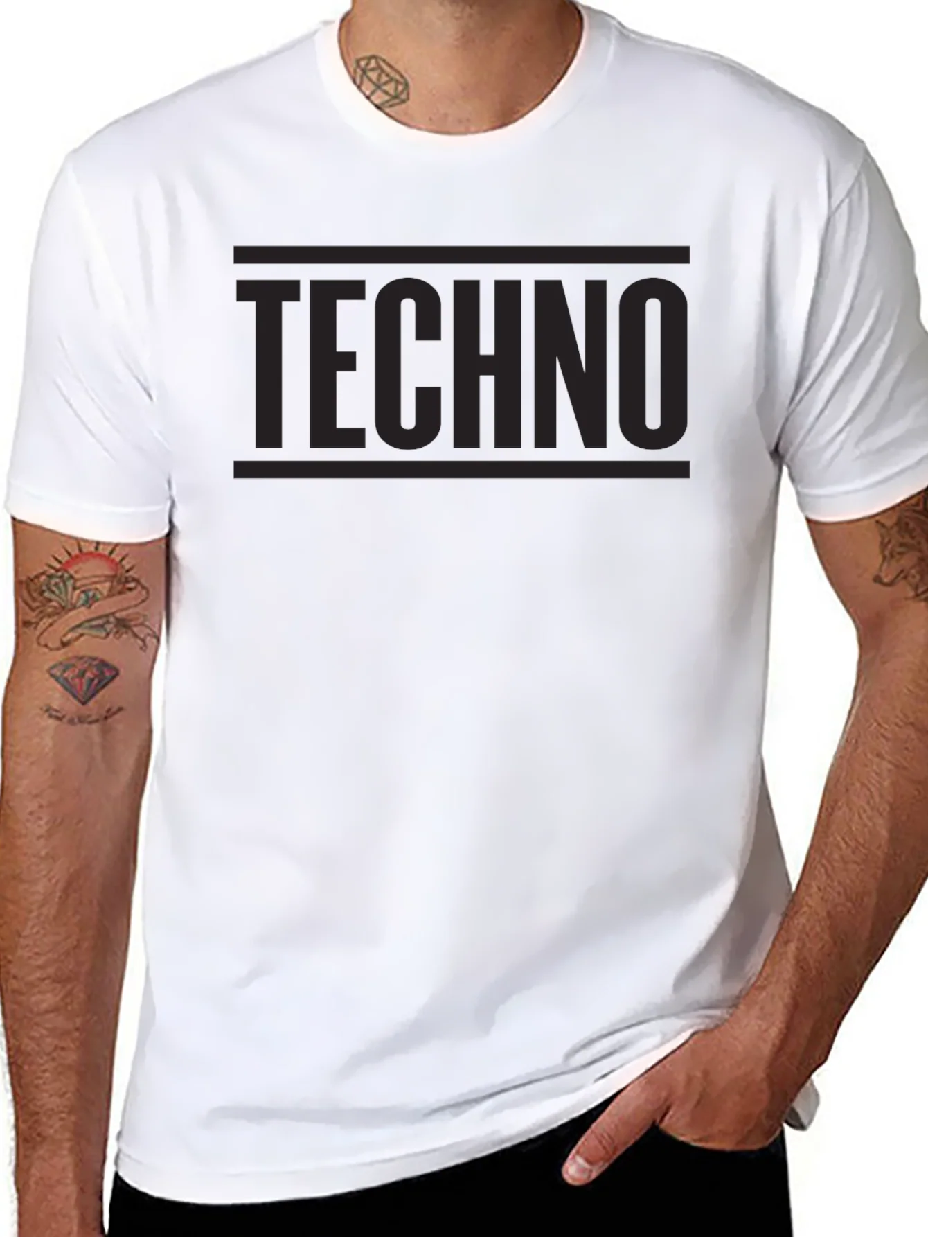 Techno Music T-Shirt - Graphic Design Tee