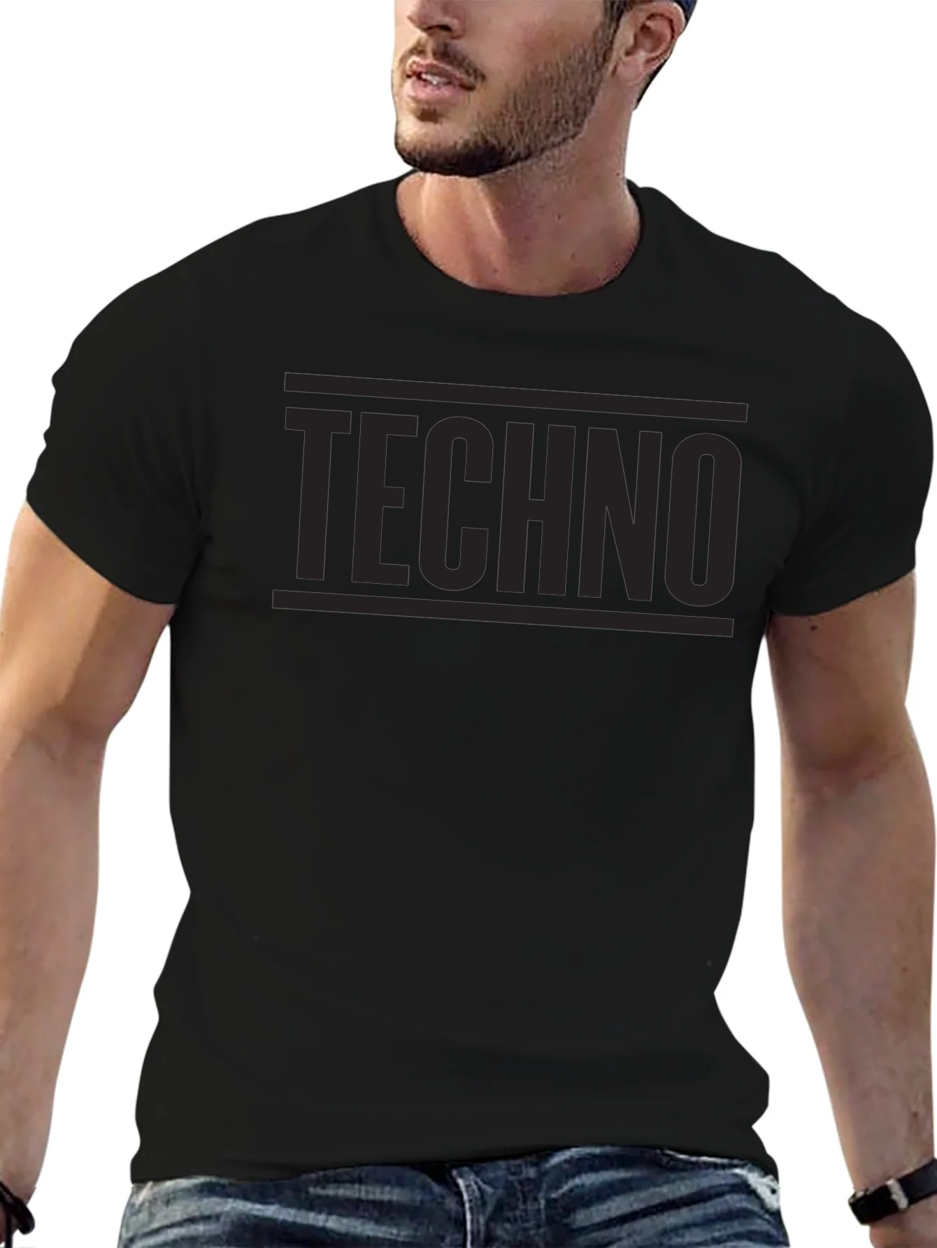 Techno Music T-Shirt - Graphic Design Tee