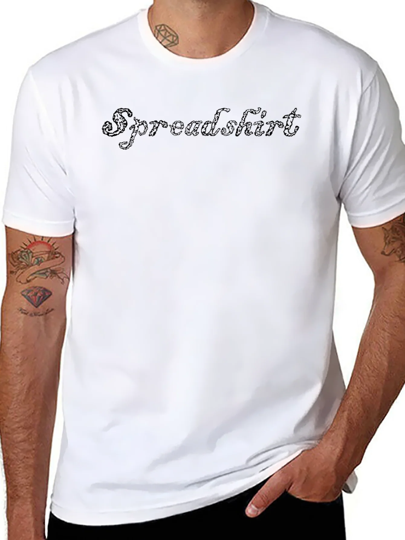 Spreadsheet Graphic Tee - Soft Black T-Shirt