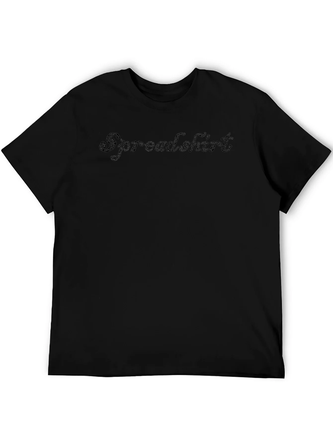 Spreadsheet Graphic Tee - Soft Black T-Shirt